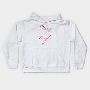 Merry + Bright Kids Hoodie